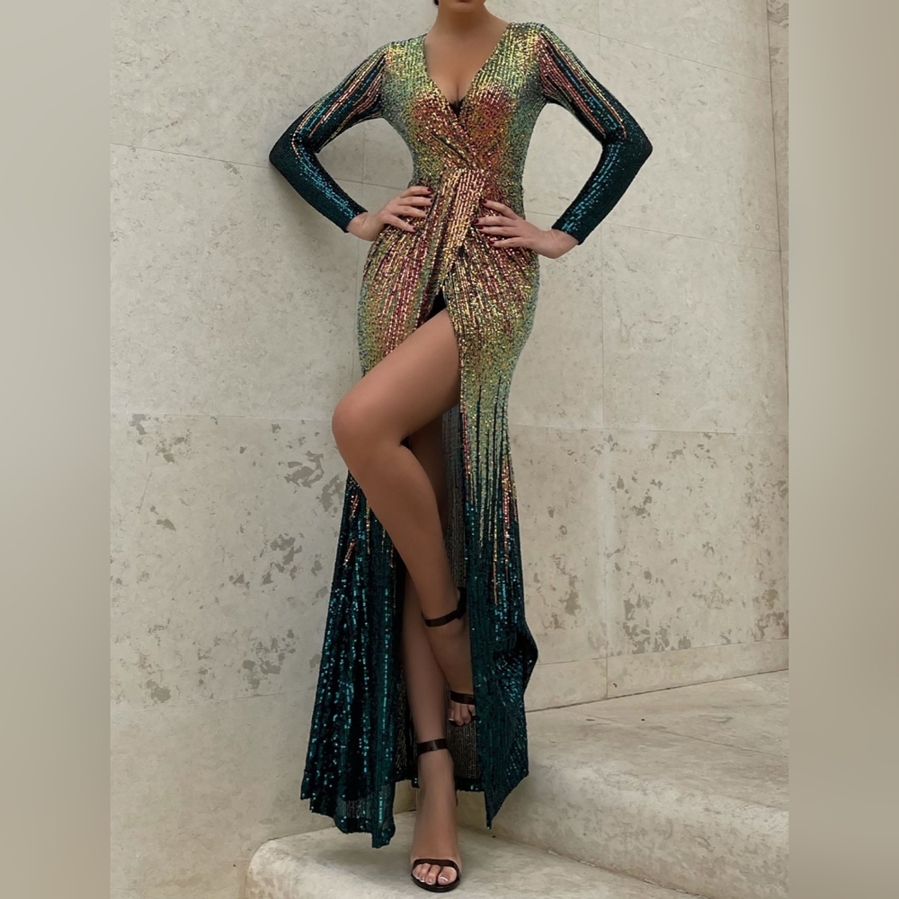Fashion Nova Sequin Gown